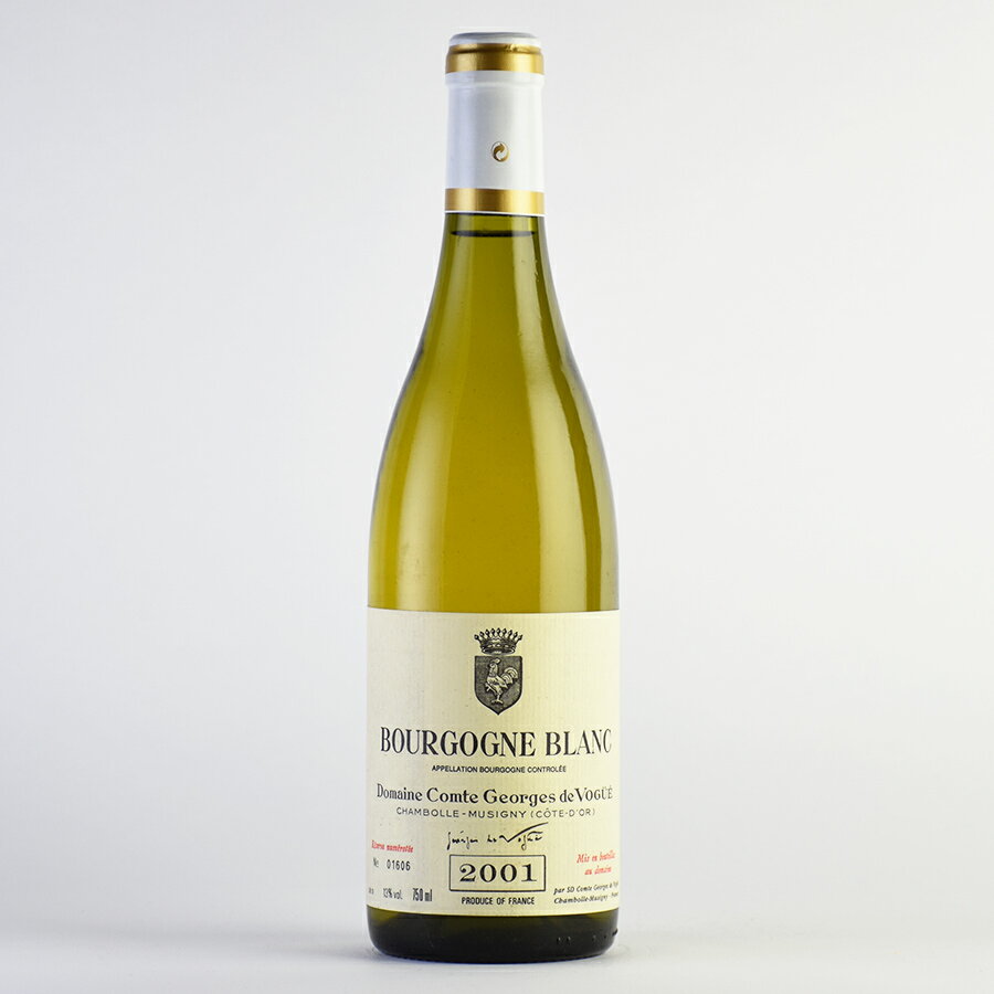 コント ジョルジュ ド ヴォギュエ ブルゴーニュ ブラン 2001 Comte Georges de Vogue Bourgogne Blanc フランス ブルゴーニュ 白ワイン