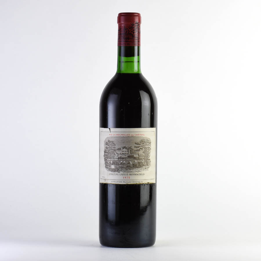 シャトー ラフィット ロートシルト 1970 ラベル不良 ロスチャイルド Chateau Lafite Rothschild フランス ボルドー 赤ワイン