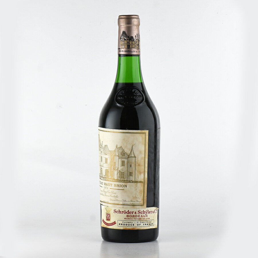 シャトー オー ブリオン 1974 ラベル不良 オーブリオン Chateau Haut-Brion フランス ボルドー 赤ワイン