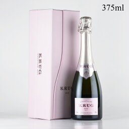 NV クリュッグ ロゼ ハーフ 375ml 【ギフト箱】【正規品】フランス / シャンパーニュ / 発泡系・シャンパン