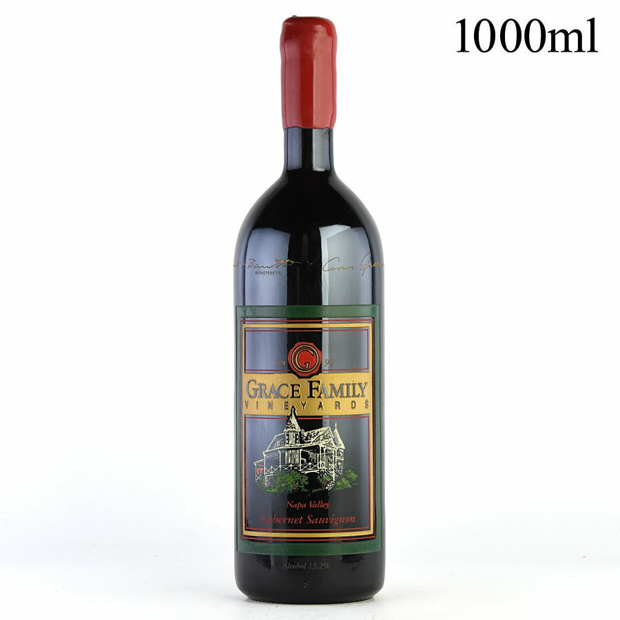 グレース ファミリー カベルネ ソーヴィニヨン 1997 1000ml グレイス Grace Family Cabernet Sauvignon アメリカ カリフォルニア 赤ワイン