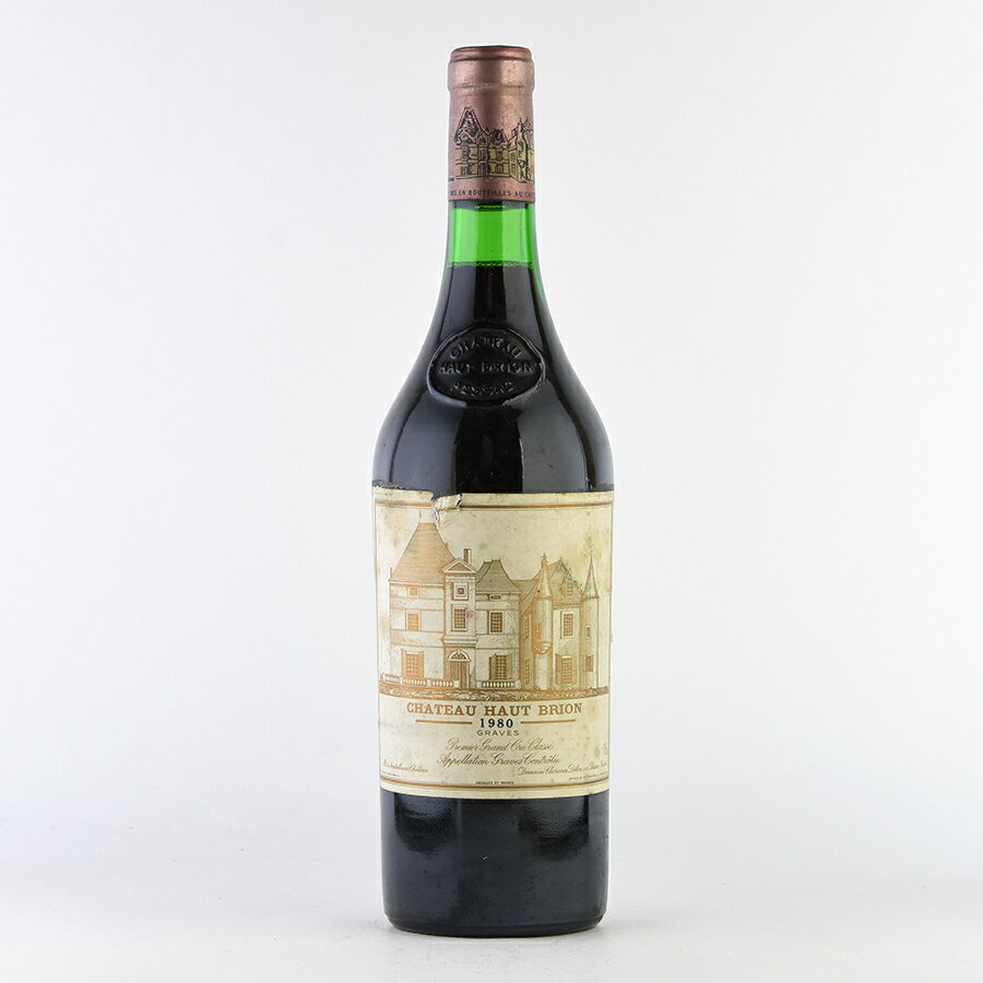 シャトー オー ブリオン 1980 ラベル不良 オーブリオン Chateau Haut-Brion フランス ボルドー 赤ワイン