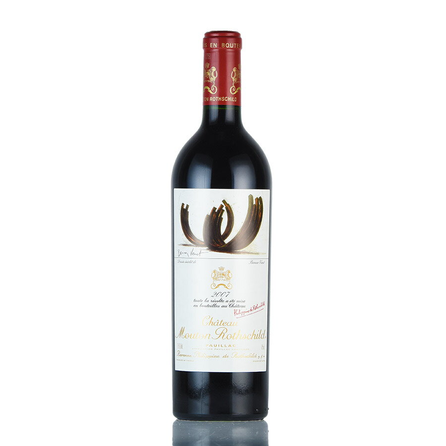 楽天ロマネ ROMANEE【最大1,000円OFFクーポン★期間限定】シャトー ムートン ロートシルト 2007 ロスチャイルド Chateau Mouton Rothschild フランス ボルドー 赤ワイン 新入荷【お買い物マラソン期間★5/9 20:00～5/16 1:59】