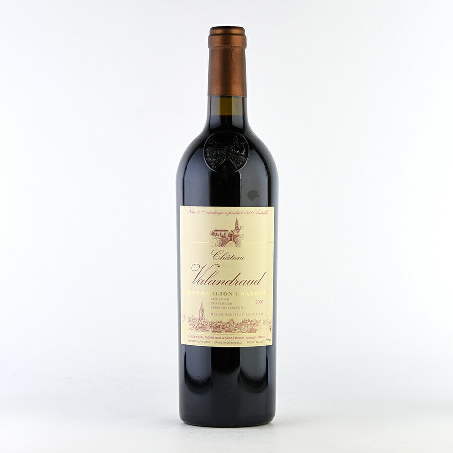 シャトー ヴァランドロー 2007 Chateau Valandraud フランス ボルドー 赤ワイン