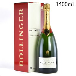 ボランジェ スペシャル キュヴェ NV マグナム 1500ml ギフトボックス 正規品 Bollinger Special Cuvee フランス シャンパン シャンパーニュ