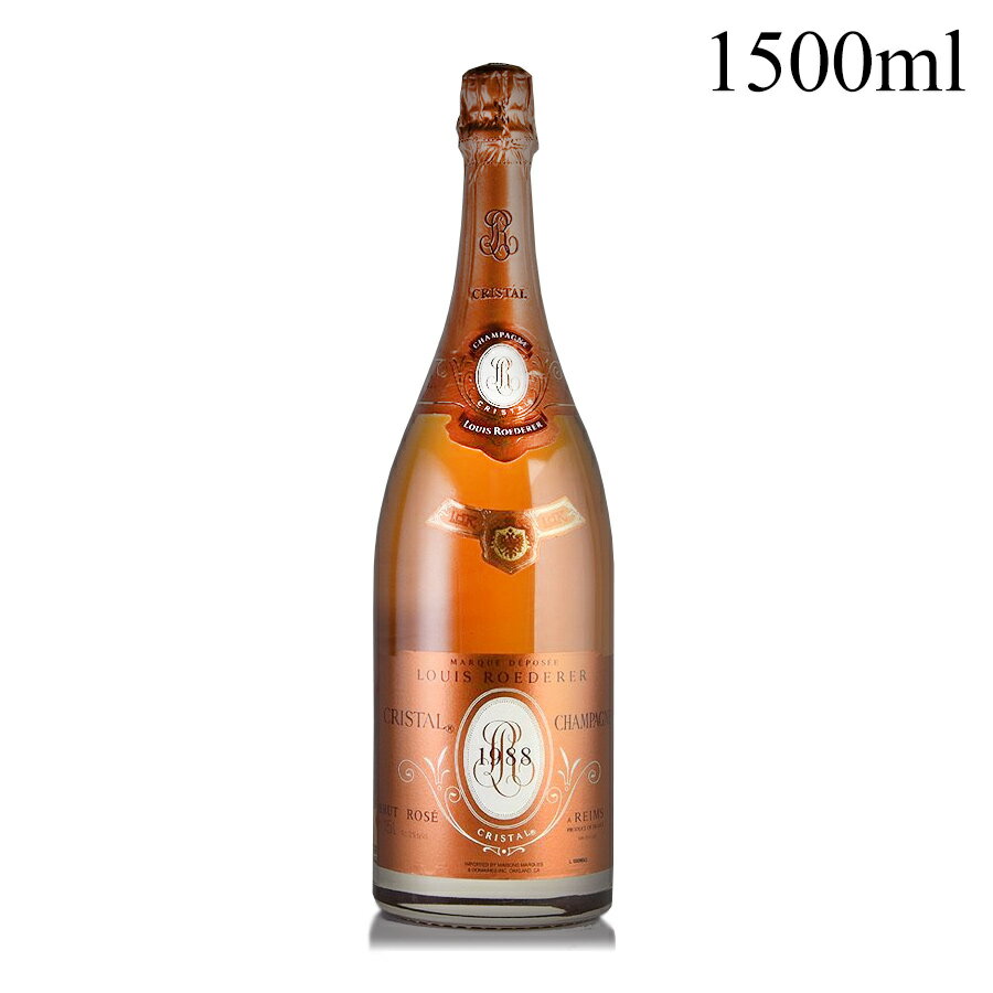 ルイ ロデレール クリスタル ロゼ 1988 マグナム 1500ml ルイロデレール ルイ・ロデレール Louis Roederer Cristal Rose フランス シャンパン シャンパーニュ