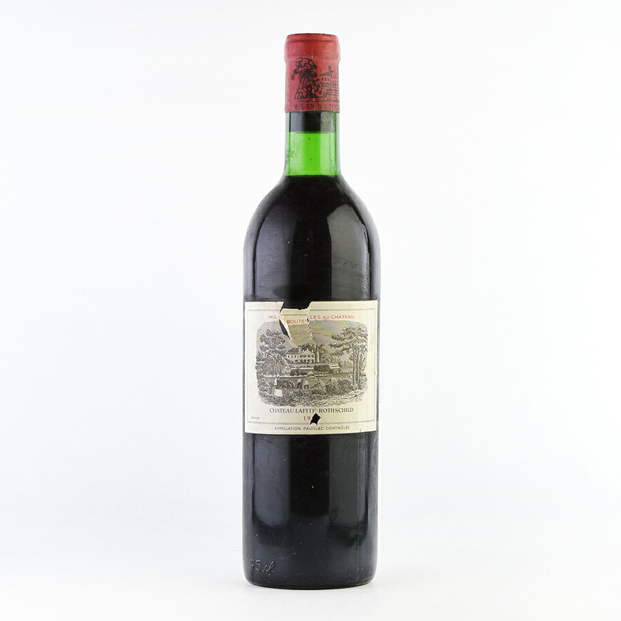 シャトー ラフィット ロートシルト 1970 キャップシール ラベル不良 ロスチャイルド Chateau Lafite Rothschild フランス ボルドー 赤ワイン