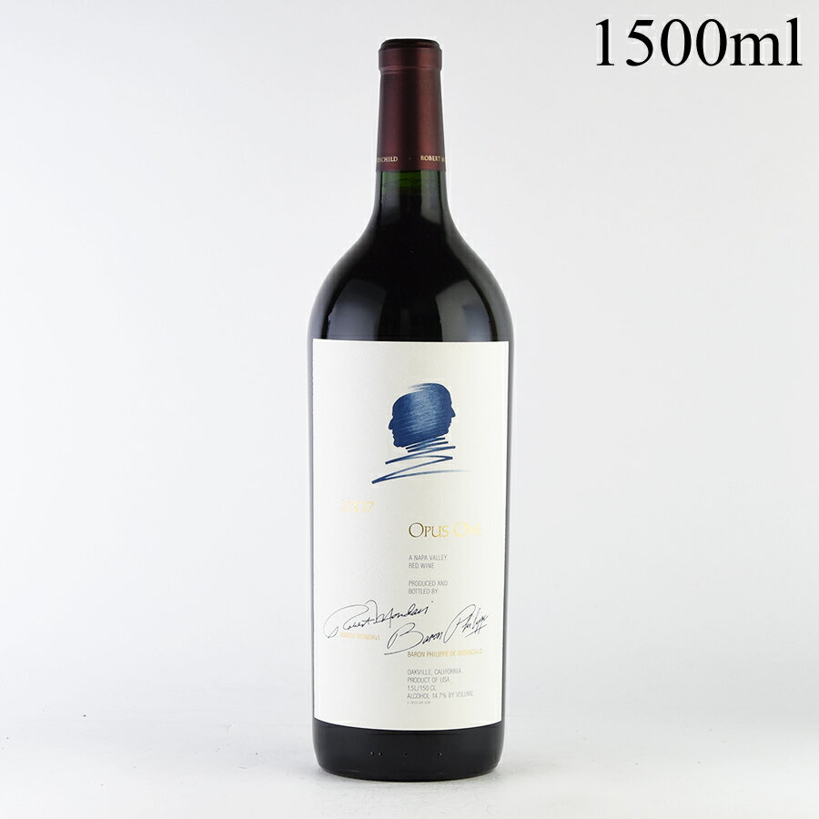 オーパス ワン 2007 マグナム 1500ml ラベル不良 オーパスワン オーパス・ワン Opus One アメリカ カリフォルニア 赤ワイン