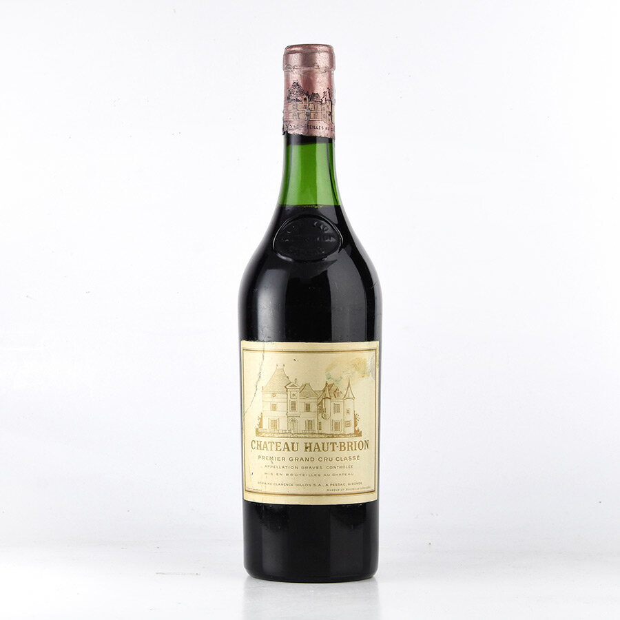 シャトー オー ブリオン 1964 ラベル不良 ヴィンテージ確認不可 オーブリオン Chateau Haut-Brion フランス ボルドー 赤ワイン