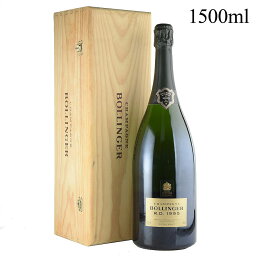 ボランジェ アール ディー 1995 マグナム 1500ml 木箱入り RD Bollinger R.D. フランス シャンパン シャンパーニュ