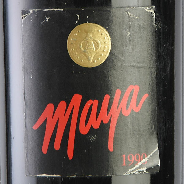 ダラ ヴァレ マヤ 1990 ラベル不良 Dalla Valle Maya アメリカ カリフォルニア 赤ワイン
