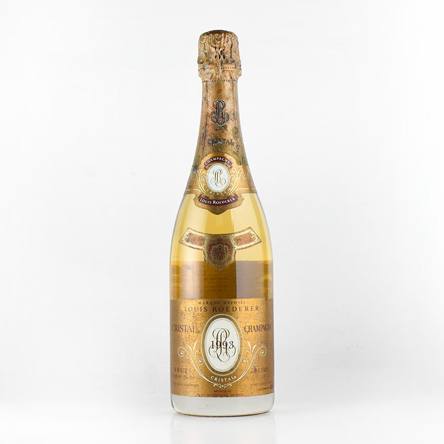 ルイ ロデレール クリスタル 1993 ラベル不良 ルイロデレール ルイ・ロデレール Louis Roederer Cristal フランス シャンパン シャンパーニュ