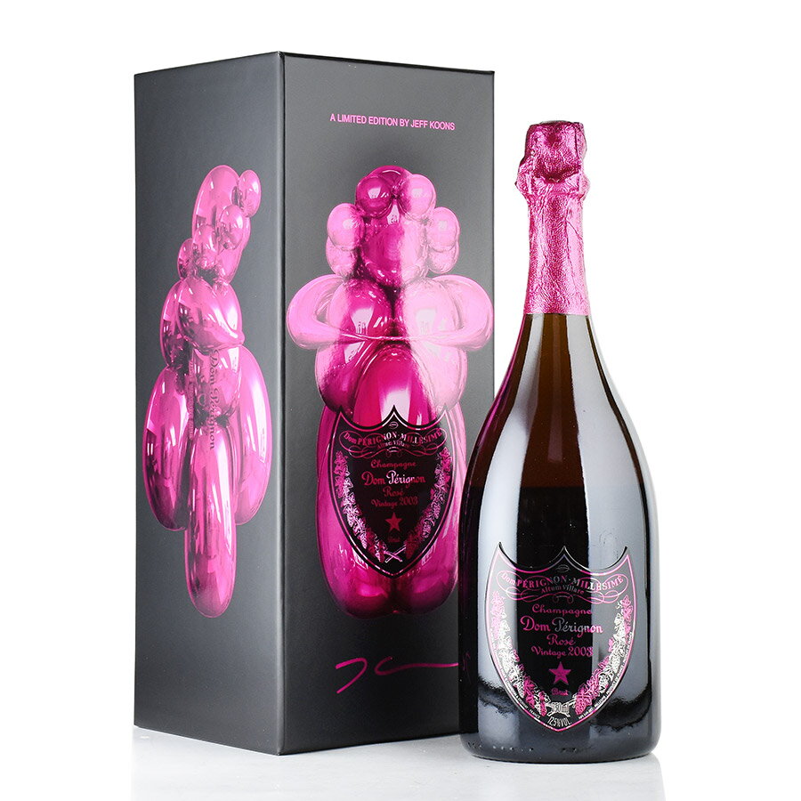 ドンペリ ドンペリニヨン ロゼ ジェフ クーンズ 2003 ギフトボックス ドン ペリニヨン ドンペリニョン ピンク Dom Perignon Rose Jeff Koons Limited Edition フランス シャンパン シャンパーニュ