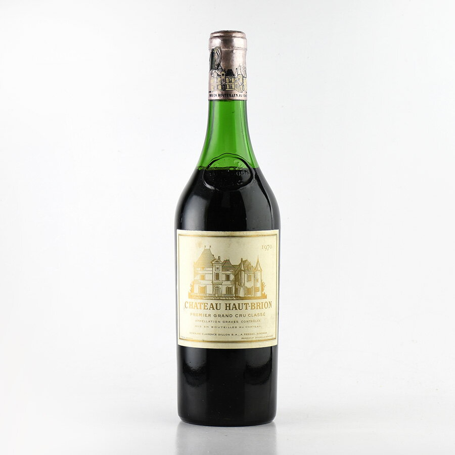 シャトー オー ブリオン 1970 キャップシール不良 オーブリオン Chateau Haut-Brion フランス ボルドー 赤ワイン