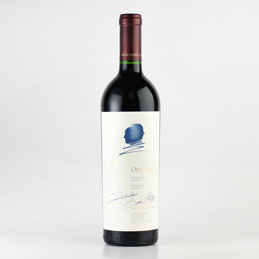 オーパス ワン 2007 ラベル不良 オーパスワン オーパス・ワン Opus One アメリカ カリフォルニア 赤ワイン