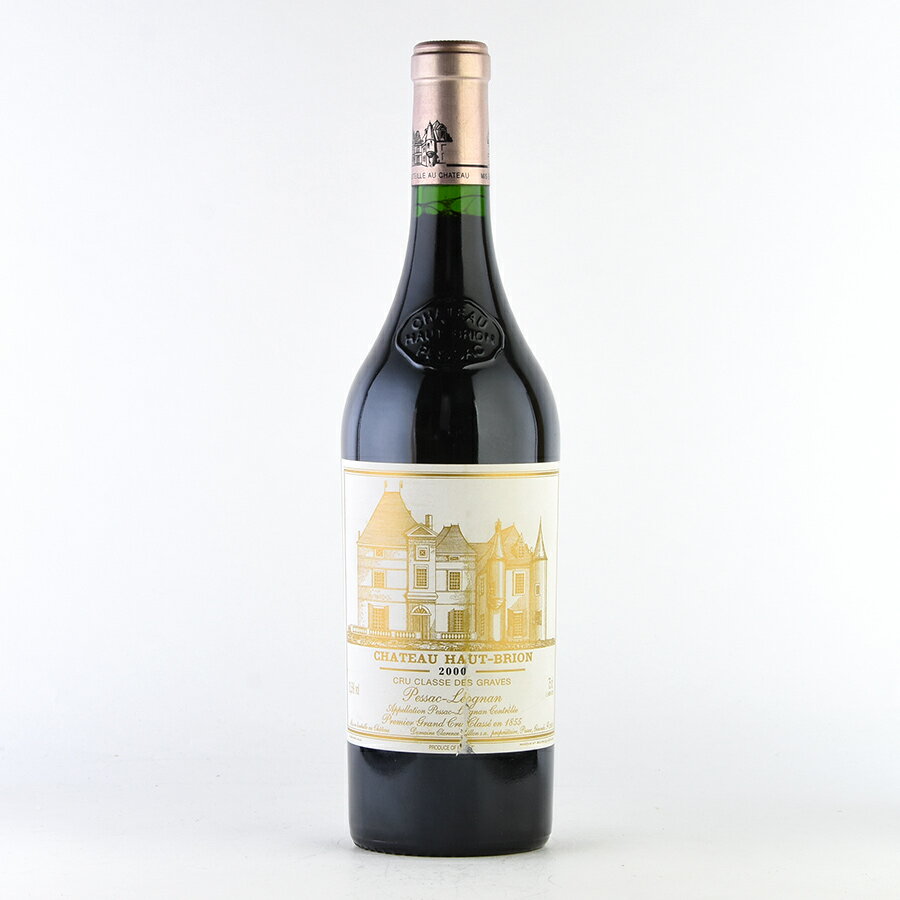 シャトー オー ブリオン 2000 ラベル不良 オーブリオン Chateau Haut-Brion フランス ボルドー 赤ワイン