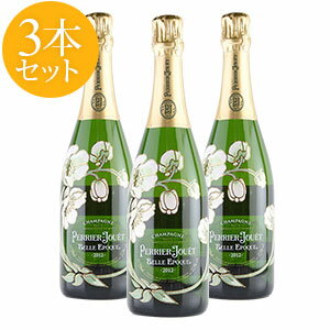【送料無料】2012 ペリエ・ジュエベル・エポック 3本セット【ワインセット】フランス / シャンパーニュ / 発泡系・シャンパン