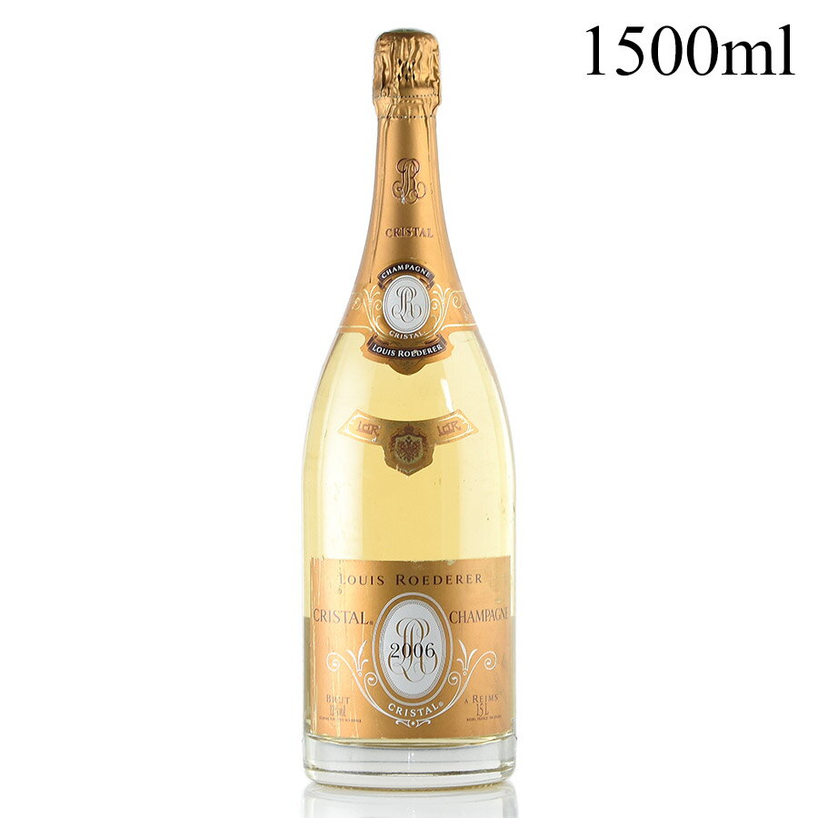 ルイ ロデレール クリスタル 2006 マグナム 1500ml ラベル不良 ルイロデレール ルイ・ロデレール Louis Roederer Cristal フランス シャンパン シャンパーニュ