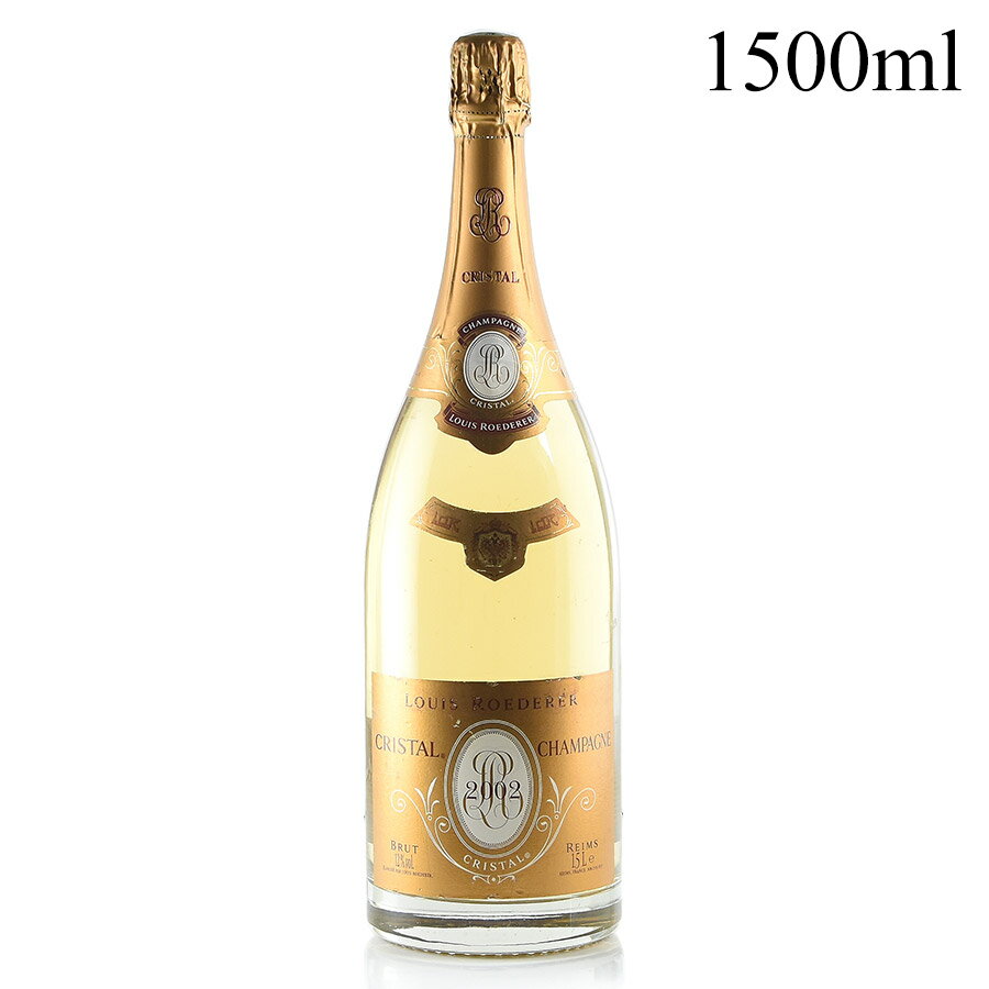 ルイ ロデレール クリスタル 2002 マグナム 1500ml ラベル不良 ルイロデレール ルイ・ロデレール Louis Roederer Cristal フランス シャンパン シャンパーニュ