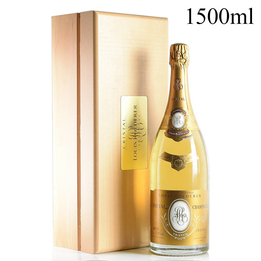 ルイ ロデレール クリスタル 2000 マグナム 1500ml 木箱入り ルイロデレール ルイ・ロデレール Louis Roederer Cristal フランス シャンパン シャンパーニュ