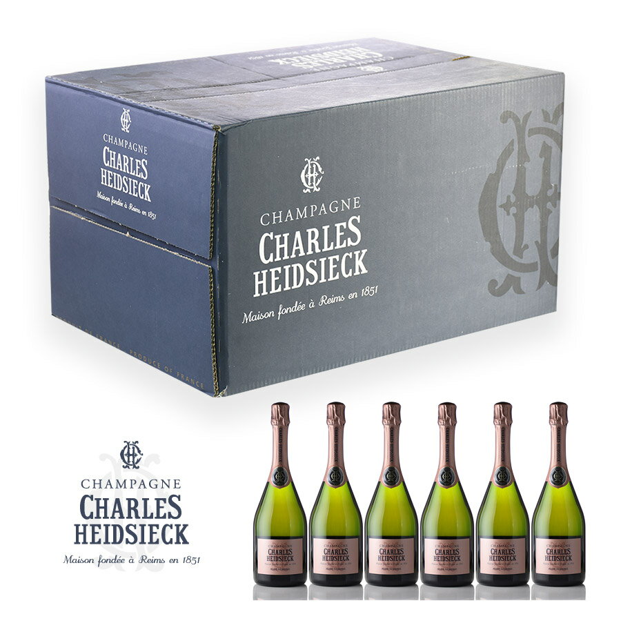 シャルル エドシック ロゼ レゼルヴ NV 1ケース 6本 レゼルブ Charles Heidsieck Rose Reserve フランス シャンパン シャンパーニュ