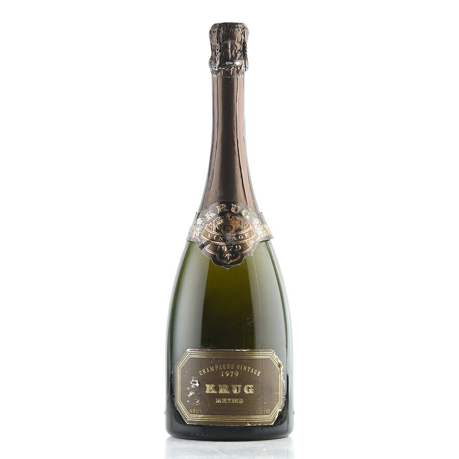 クリュッグ ヴィンテージ 1979 ラベル不良 Krug Vintage フランス シャンパン シャンパーニュ