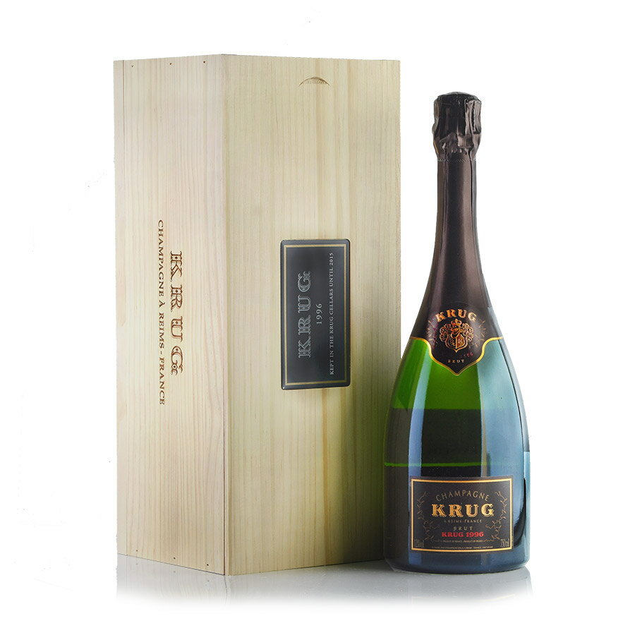 クリュッグ ヴィンテージ 1996 木箱入り Krug Vintage フランス シャンパン シャンパーニュ