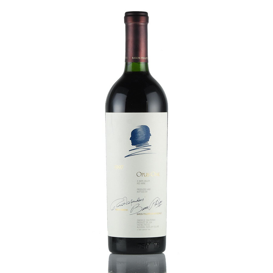 オーパス ワン 1997 ラベル不良 オーパスワン オーパス・ワン Opus One アメリカ カリフォルニア 赤ワイン