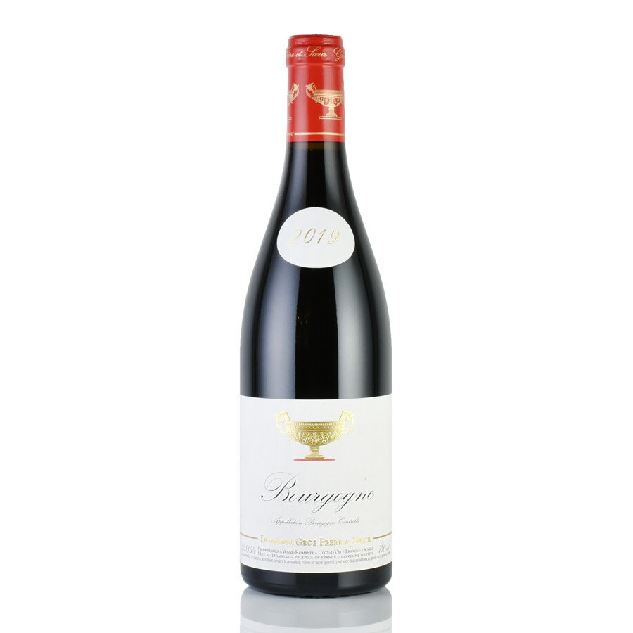 グロ フレール エ スール ブルゴーニュ ルージュ 2019 Gros F&S Bourgogne Rouge フランス ブルゴーニュ 赤ワイン