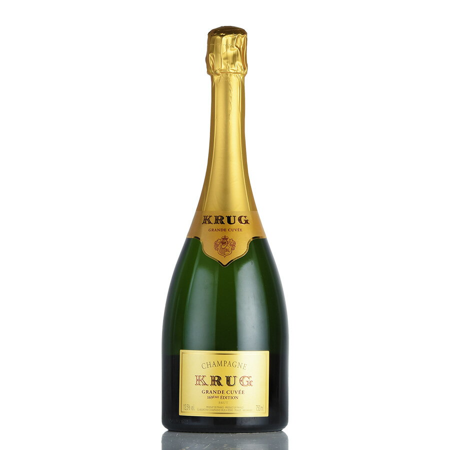 【最大1,000円OFFクーポン★期間限定】クリュッグ グランド キュヴェ エディション169 NV Krug Grande Cuvee 169 Eme Edition フランス シャンパン シャンパーニュ【お買い物マラソン期間★5/9 20:00～5/16 1:59】