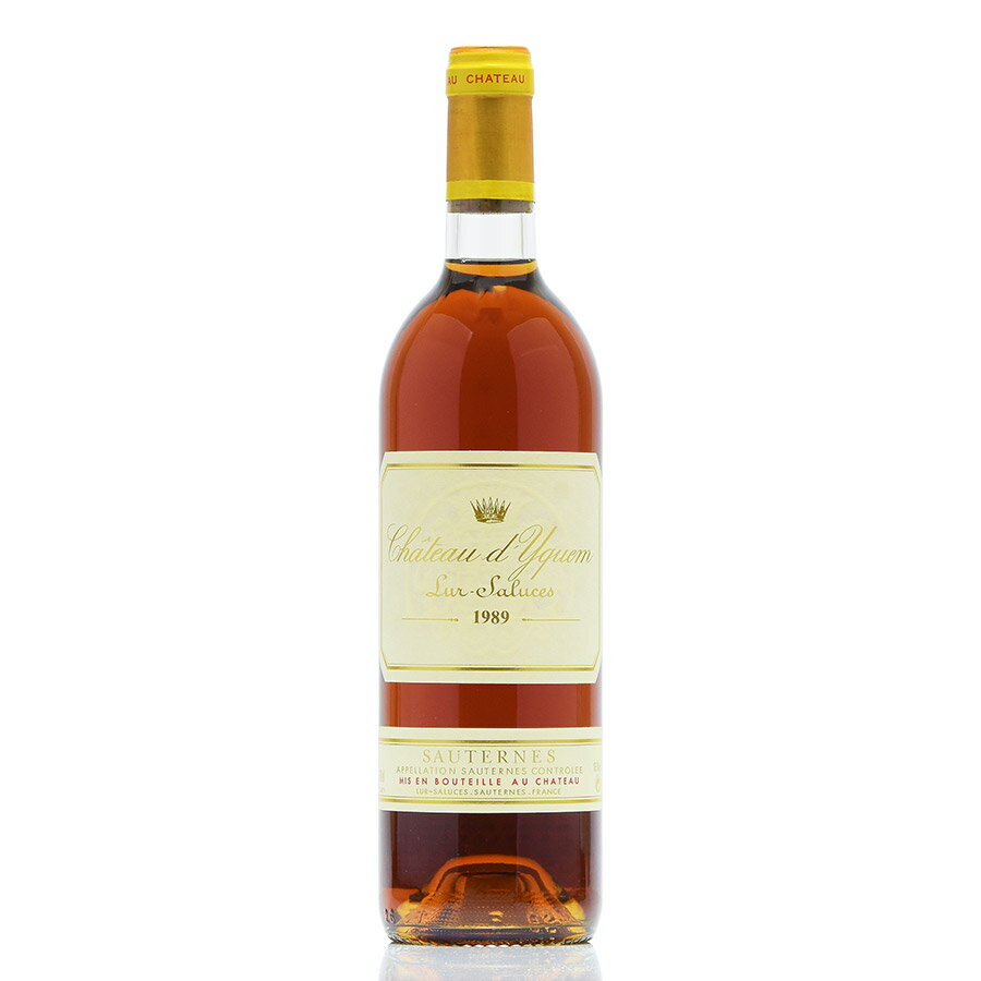 シャトー ディケム 1989 イケム Chateau d'Yquem フランス ボルドー 白ワイン