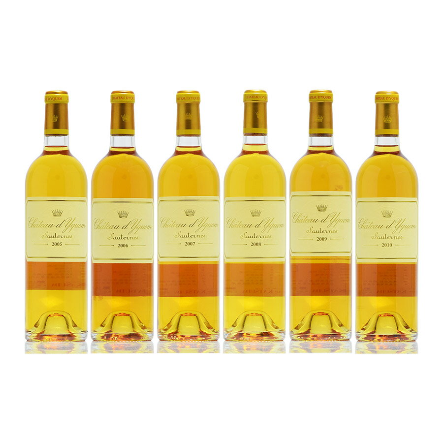 シャトー ディケム アソートメント 2005-2010 イケム Chateau d'Yquem Assortment Case 2005-2010 フランス ボルドー 白ワイン