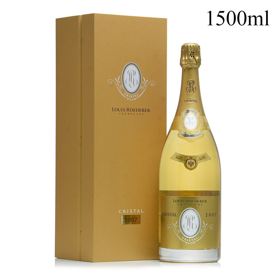 ルイ ロデレール クリスタル 2007 マグナム 1500ml ギフトボックス ルイロデレール ルイ・ロデレール Louis Roederer Cristal フランス シャンパン シャンパーニュ