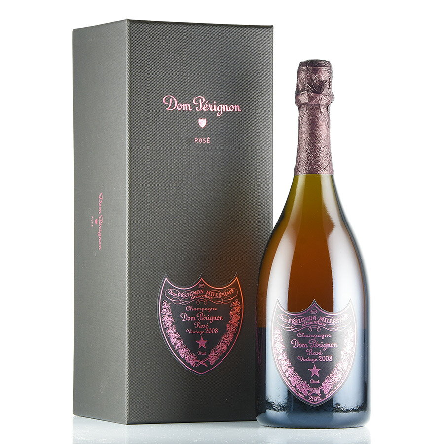 ドンペリ ドンペリニヨン ロゼ 2008 正規品 ギフトボックス ドン ペリニヨン ドンペリニョン ピンク Dom Perignon Rose フランス シャンパン シャンパーニュ