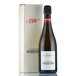 ジャクソン キュヴェ #734 ブリュット デゴルジュマン タルディフ NV ギフトボックス Jacquesson Cuvee #734 Brut Degorgement Tardif フランス シャンパン シャンパーニュ