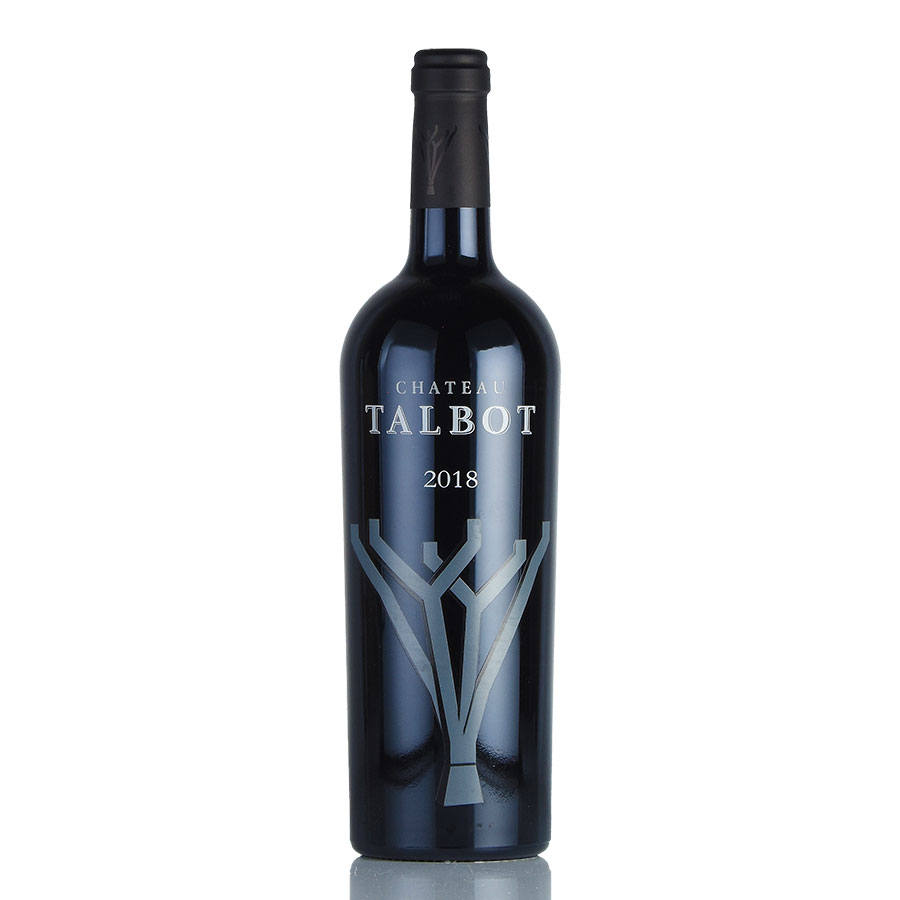 シャトー タルボ 2018 100周年記念ボトル Chateau Talbot フランス ボルドー 赤ワイン[のこり1本]