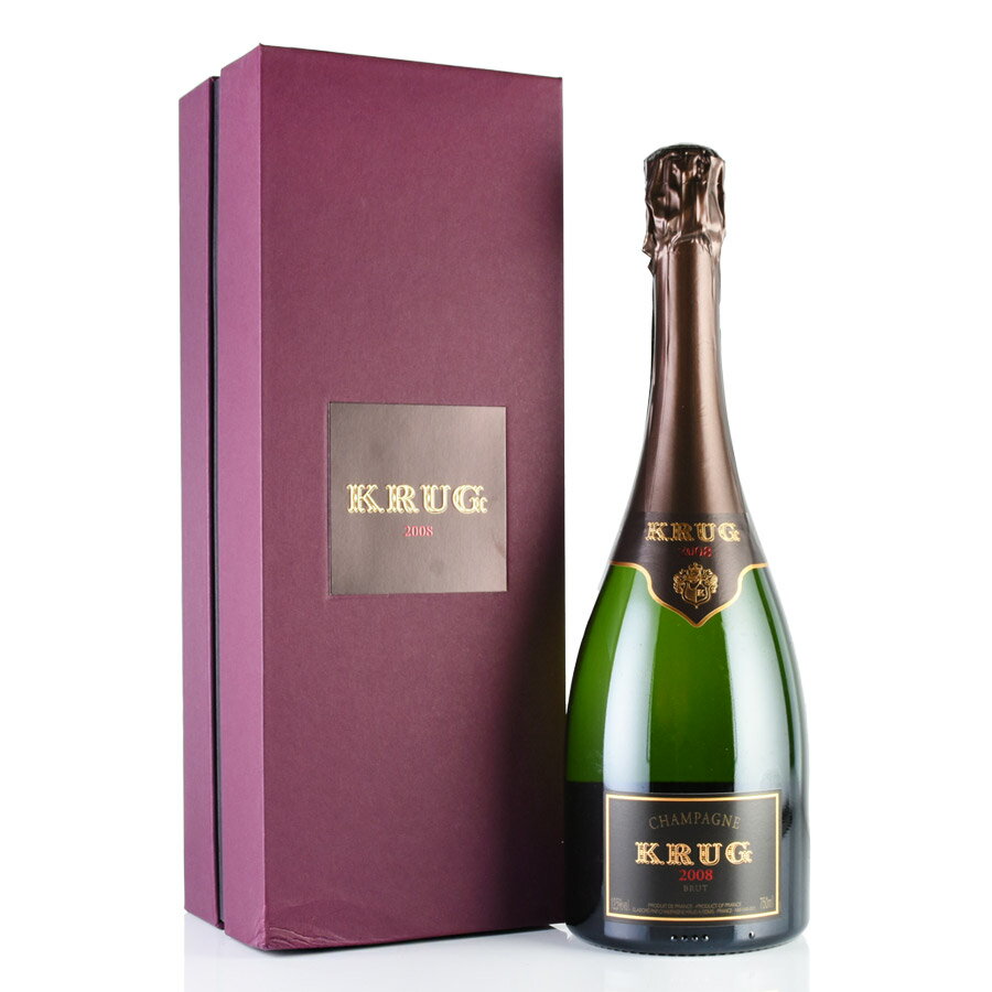 クリュッグ ヴィンテージ 2008 正規品 ギフトボックス 箱不良 Krug Vintage フランス シャンパン シャンパーニュ