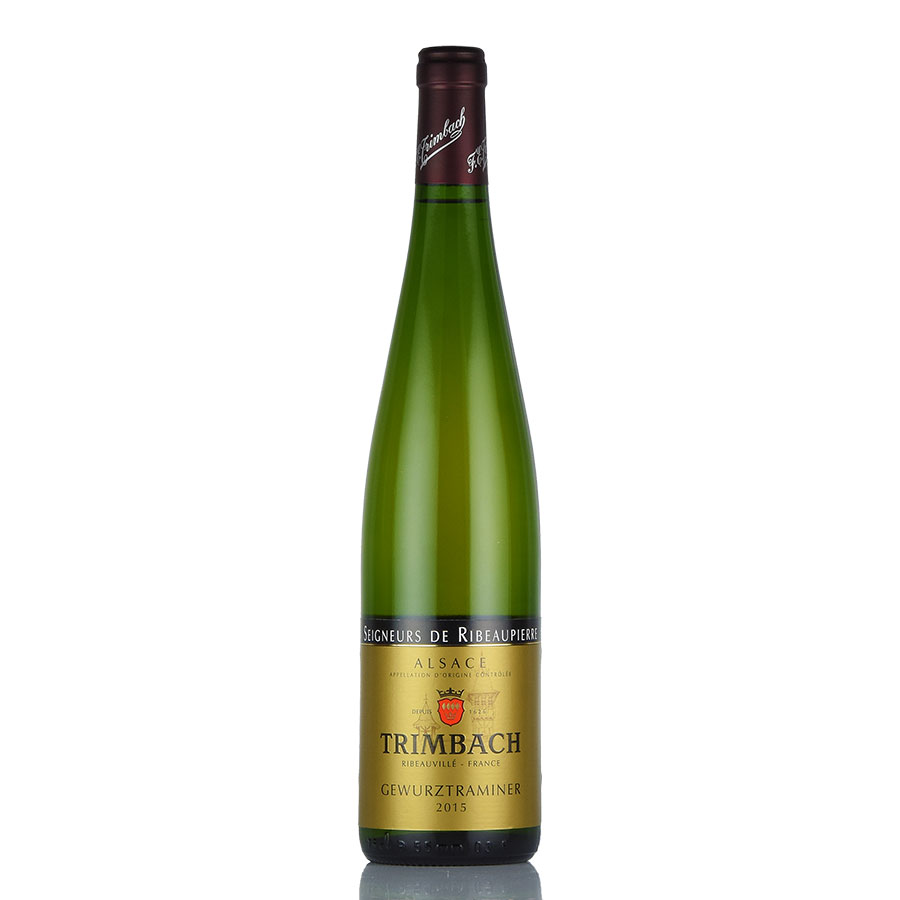 トリンバック ゲヴュルツトラミネール キュヴェ デ セニュール ド リボピエール 2015 Trimbach Gewurztraminer Cuvee des Seigneurs de Ribeaupierre フランス アルザス 白ワイン