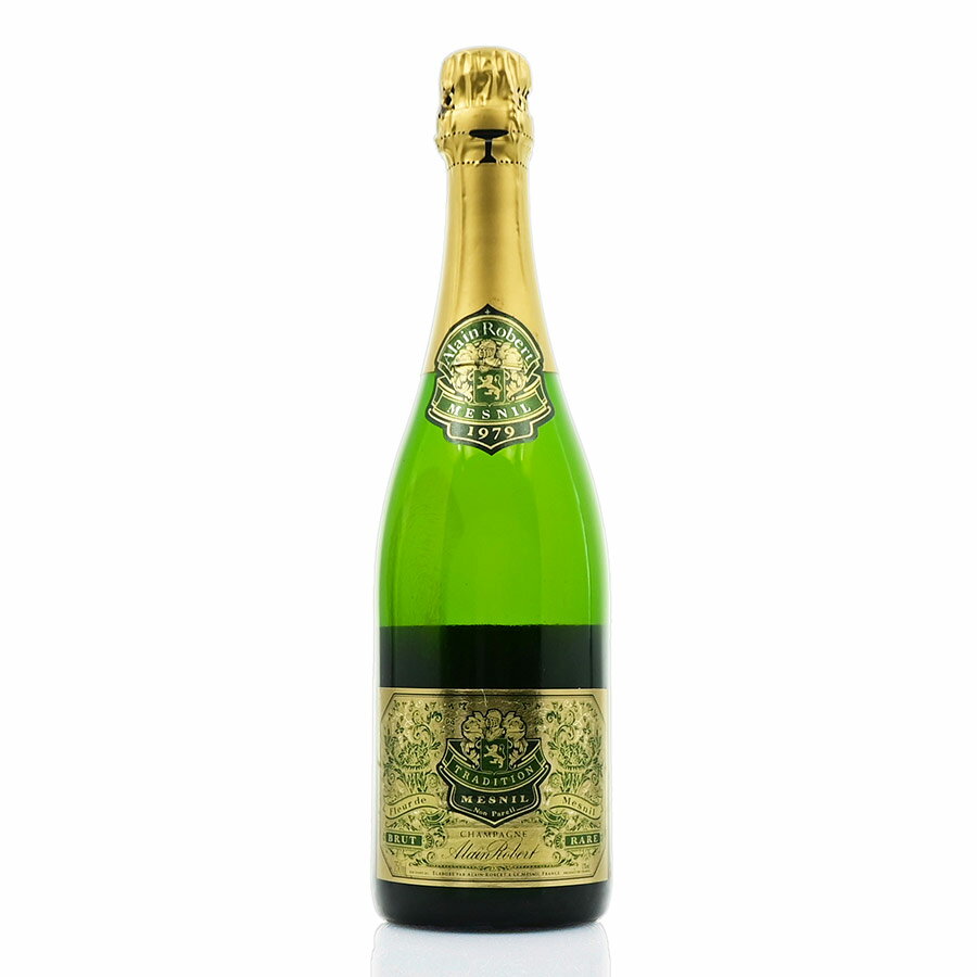 アラン ロベール ル メニル トラディション 1979 Alain Robert Le Mesnil Tradition フランス シャンパン シャンパーニュ[のこり1本]