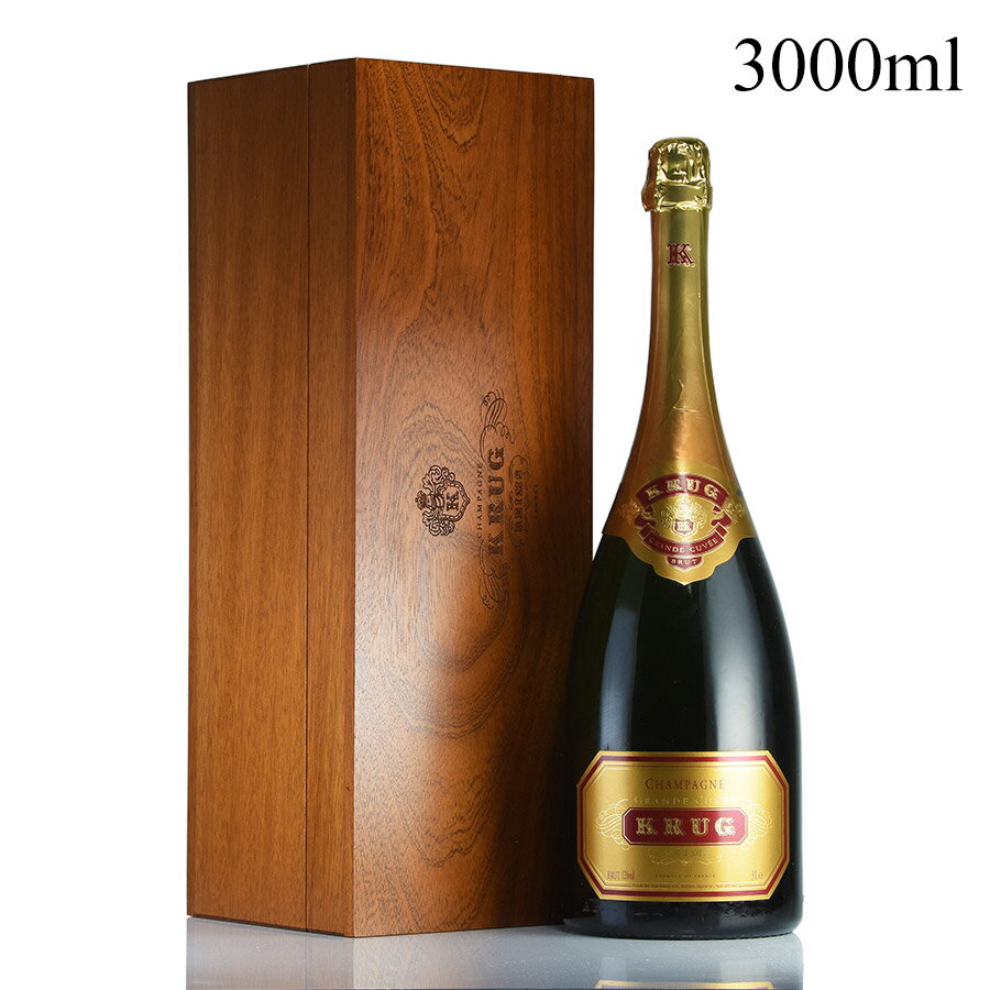 クリュッグ グランド キュヴェ NV ジェロボアム 3000ml グランドキュヴェ Krug Grande Cuvee フランス シャンパン シャンパーニュ[のこり1本]