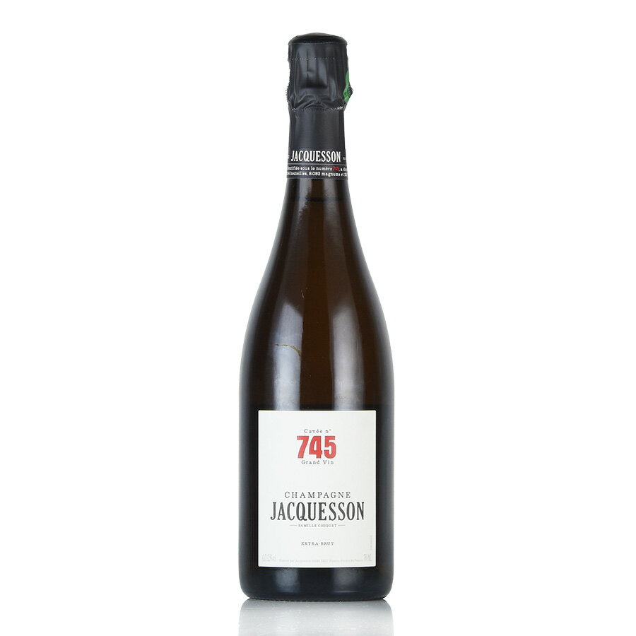 【最大1,000円OFFクーポン★期間限定】ジャクソン キュヴェ #745 エクストラ ブリュット NV Jacquesson Cuvee #745 Extra Brut フランス シャンパン シャンパーニュ 新入荷【お買い物マラソン期間★5/9 20:00～5/16 1:59】