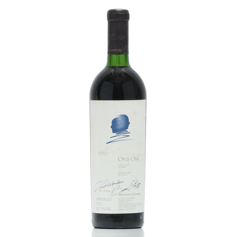 オーパス ワン 1990 オーパスワン オーパス・ワン Opus One アメリカ カリフォルニア 赤ワイン 新入荷[のこり1本]