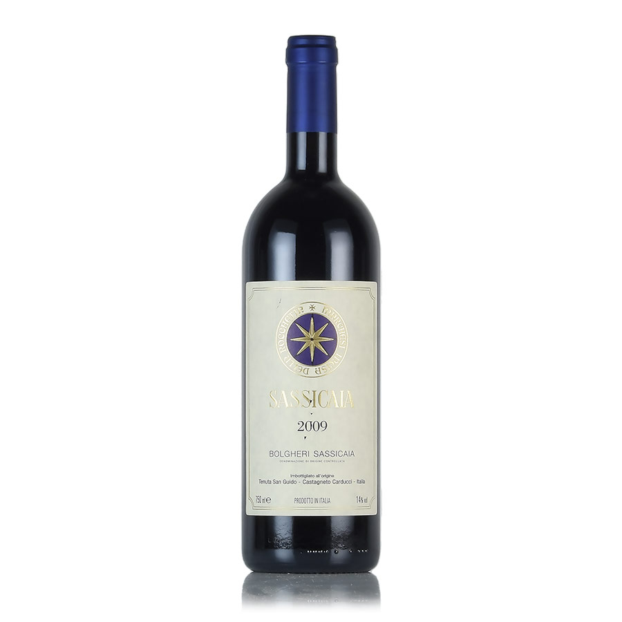 サッシカイア 2009 ラベル不良 Tenuta San Guido Sassicaia イタリア 赤ワイン 新入荷[のこり1本]