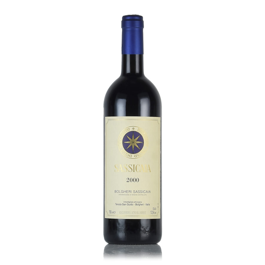 【最大1,000円OFFクーポン★期間限定】サッシカイア 2000 Tenuta San Guido Sassicaia イタリア 赤ワイン 新入荷[のこり1本]【お買い物マラソン期間★5/9 20:00～5/16 1:59】