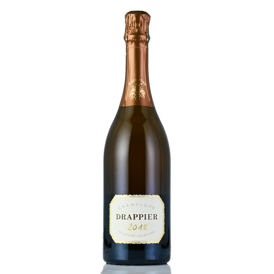 ドラピエ ミレジム エクセプション 2018 ラベル不良 Drappier Millesime Exception フランス シャンパン シャンパーニュ 新入荷