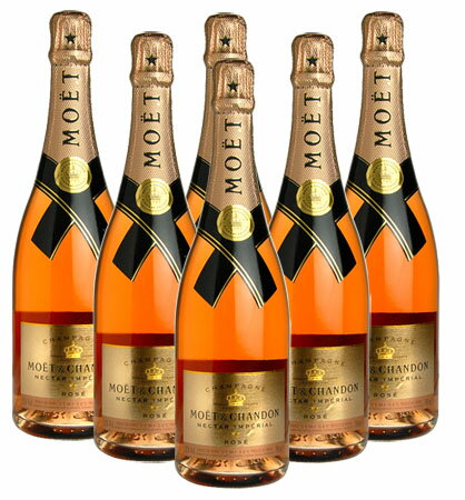 モエ・エ・シャンドンネクター・アンペリアル ロゼ 【並行品】 1ケース 【6本】Moet&Chandon Nectar Imperial rose1CS【6bt】【まとめ買い】
