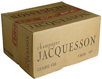 ジャクソン シャンパーニュ・キュヴェ #736 【正規品】 1ケース【6本】Jacquesson Champagne Cuvee #736【まとめ買い】