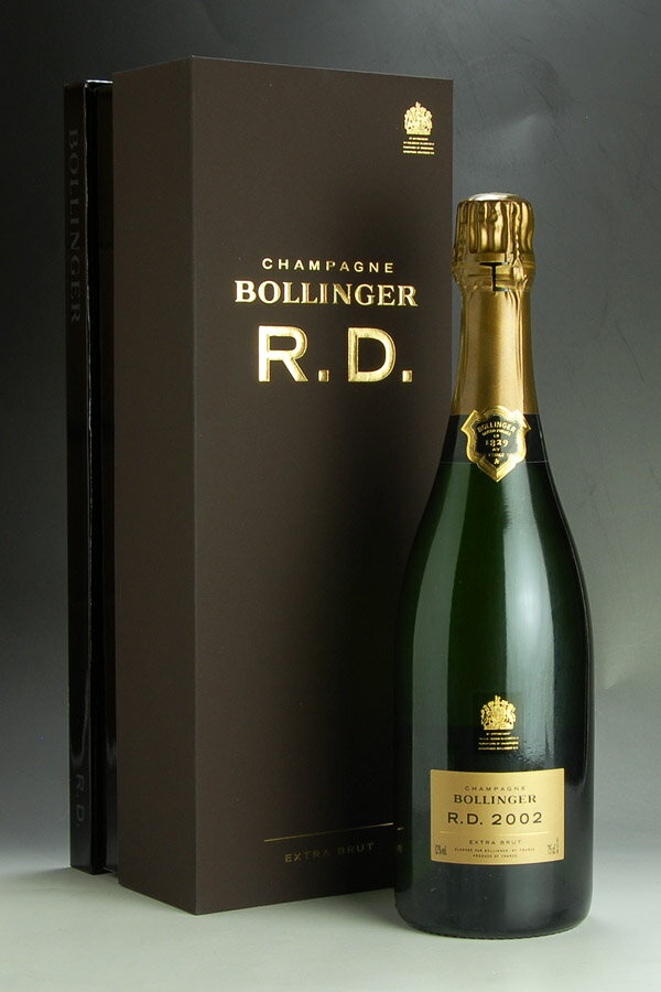 [2002] ボランジェ アール ディー 【ギフト箱】【正規品】1本 Bollinger RD Extra Brut 750ml