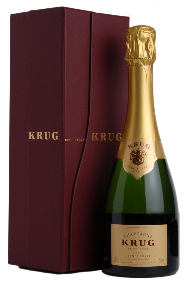 クリュッグ グランド キュヴェ NV ハーフ 375ml ギフトボックス 正規品 グランドキュヴェ Krug Grande Cuvee フランス シャンパン シャンパーニュ