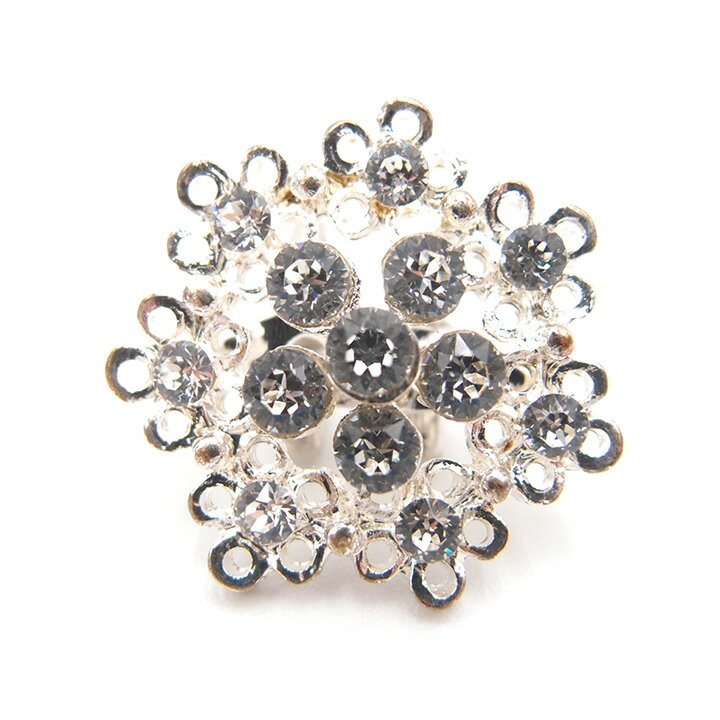 ブローチ帯留めスワロフスキーSWA...